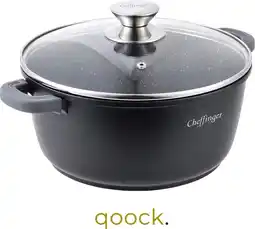Bol.com Cheffinger Cooking | Braadpan met deksel | 24cm | Alle warmtebronnen | DC24 aanbieding