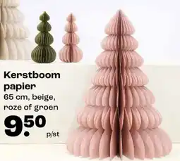 Kwantum Kerstboom papier aanbieding