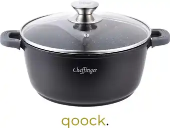 Bol.com Cheffinger Cooking | Braadpan met deksel | 32cm | Alle warmtebronnen | DC32 aanbieding