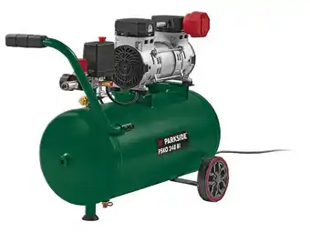 Lidl PARKSIDE Stille compressor 24 L aanbieding