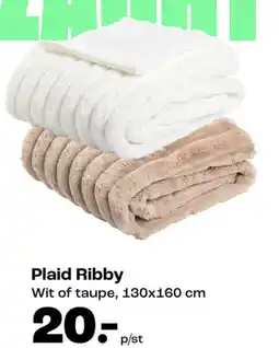Kwantum Plaid Ribby aanbieding