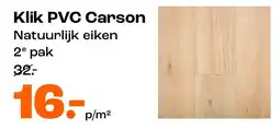 Kwantum Klik PVC Carson aanbieding