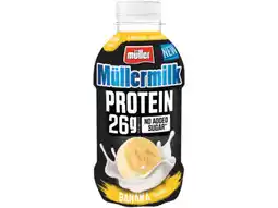 Hoogvliet Muller Mullermilk protein banaan aanbieding
