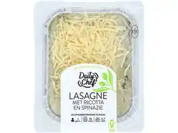 Hoogvliet Daily Chef Lasagne spinazie aanbieding