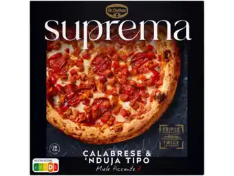 Hoogvliet Dr. Oetker Suprema calabrese & nduja tipo aanbieding