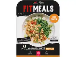 Hoogvliet Fitmeals Chicken sate aanbieding