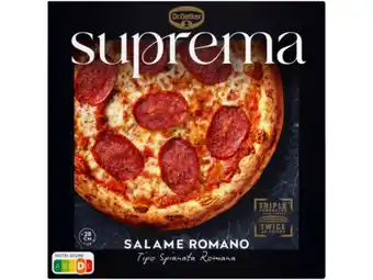 Hoogvliet Dr. Oetker Suprema salame romana aanbieding