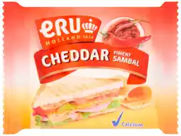 Hoogvliet ERU Cheddar sambal aanbieding
