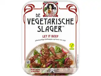 Hoogvliet Vegetarische slager Let it beef aanbieding