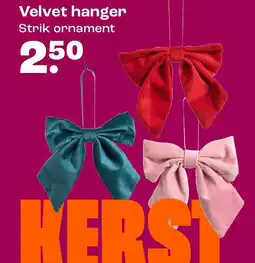 Kwantum Velvet hanger aanbieding