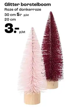 Kwantum Glitter borstelboom aanbieding