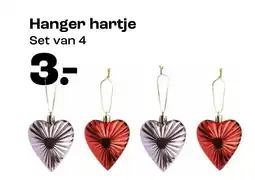 Kwantum Hanger hartje aanbieding