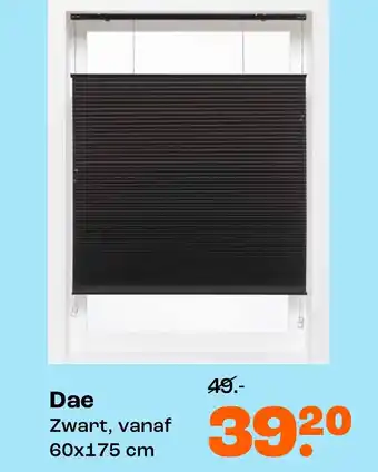 Kwantum Dae Zwart aanbieding