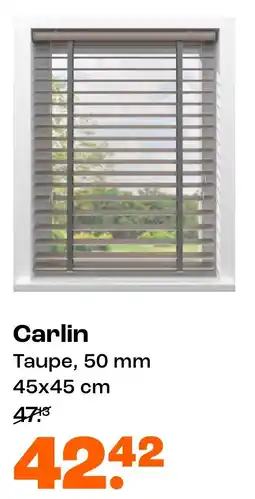 Kwantum Carlin Taupe aanbieding