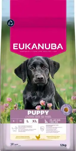 Welkoop Eukanuba Puppy Large/Extra Large - Hondenvoer - Kip - 12kg aanbieding