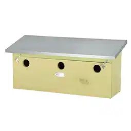 Welkoop Esschert Design Mussenvilla - Nestkast - Naturel - 47,1x17,5x21,5 cm aanbieding