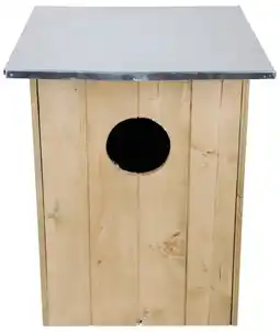 Welkoop Best for Birds - Nestkast Bosuil - 60x48x48 cm - ∅120 mm aanbieding