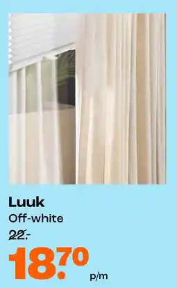 Kwantum Luuk Off-white aanbieding