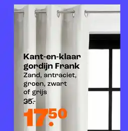 Kwantum Kant-en-klaar gordijn Frank aanbieding