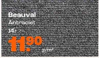 Kwantum Beauval Antraciet aanbieding