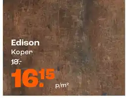 Kwantum Edison Koper aanbieding