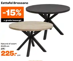 Kwantum Eettafel Bressano aanbieding