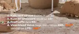 Kwantum Vloerkleed Velva Beige aanbieding