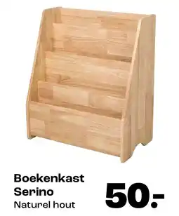 Kwantum Boekenkast Serino Naturel hout aanbieding