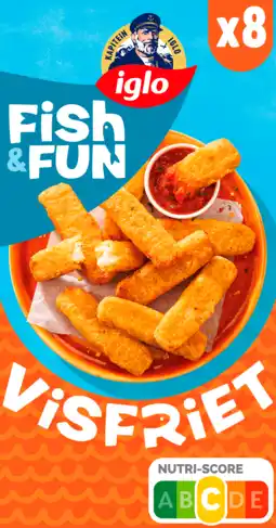 PLUS Iglo Fish & Fun Visfriet aanbieding