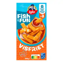 PLUS Iglo Fish & Fun Visfriet aanbieding