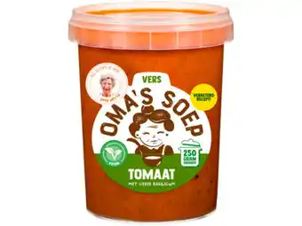 Hoogvliet Oma's Tomatensoep verse basilicum aanbieding