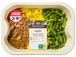 Hoogvliet Ted's Kipsaté met gele rijst aanbieding