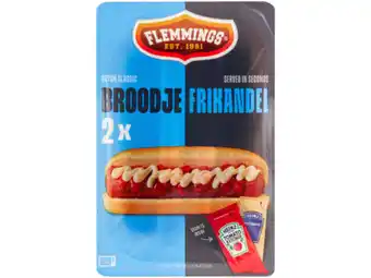 Hoogvliet Flemmings Broodje frikandel duo aanbieding