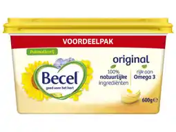 Hoogvliet Becel Margarine original aanbieding