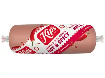 Hoogvliet Kips Leverworst hot & spicy aanbieding