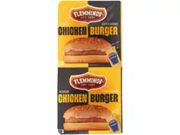 Hoogvliet Flemmings Chickenburger duo aanbieding