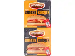 Hoogvliet Flemmings Broodje cheeseburger duo aanbieding