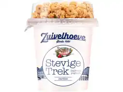 Hoogvliet Zuivelhoeve Stevige trek aardbei muesli aanbieding