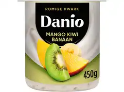 Hoogvliet Danio Romige Kwark Mango Kiwi Banaan aanbieding