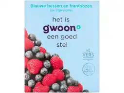 Hoogvliet G'woon Blauwe bessen/framboos aanbieding