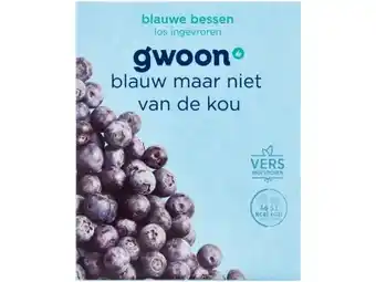 Hoogvliet G'woon Blauwe bessen aanbieding