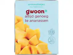 Hoogvliet G'woon Ananasstukjes aanbieding