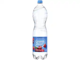Hoogvliet Crystal Clear Sparkling cranberry aanbieding
