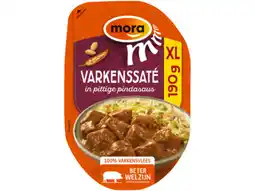 Hoogvliet Mora Varkenssaté in pittige pindasaus aanbieding