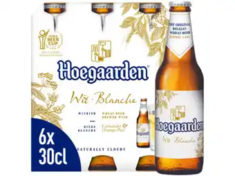 Hoogvliet Hoegaarden Belgisch Witbier fles 6-pack aanbieding