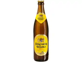 Hoogvliet Konig Ludwig Weissbier fles aanbieding