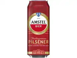 Hoogvliet Amstel Pilsener Bier Blik aanbieding