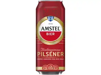 Hoogvliet Amstel Pilsener Bier Blik aanbieding