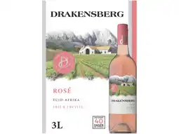 Hoogvliet Drakensberg Rosé bib aanbieding