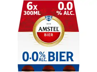 Hoogvliet Amstel Pilsener 0.0% 6-pak aanbieding